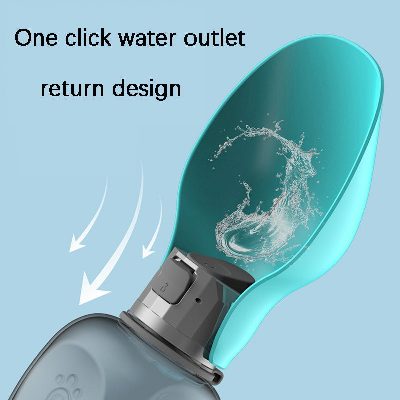 Portable High Capacity, Leak Proof, Foldable Drinking Bowl.