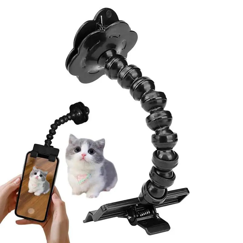 Pet Selfie Clip & Camera Lens Toy for Cats & Dogs