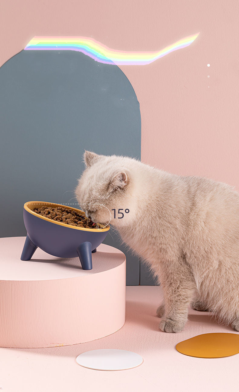 Cat/Dog Bowl With Stand Pet Feeding Food Bowls Dogs, Pet Accessories