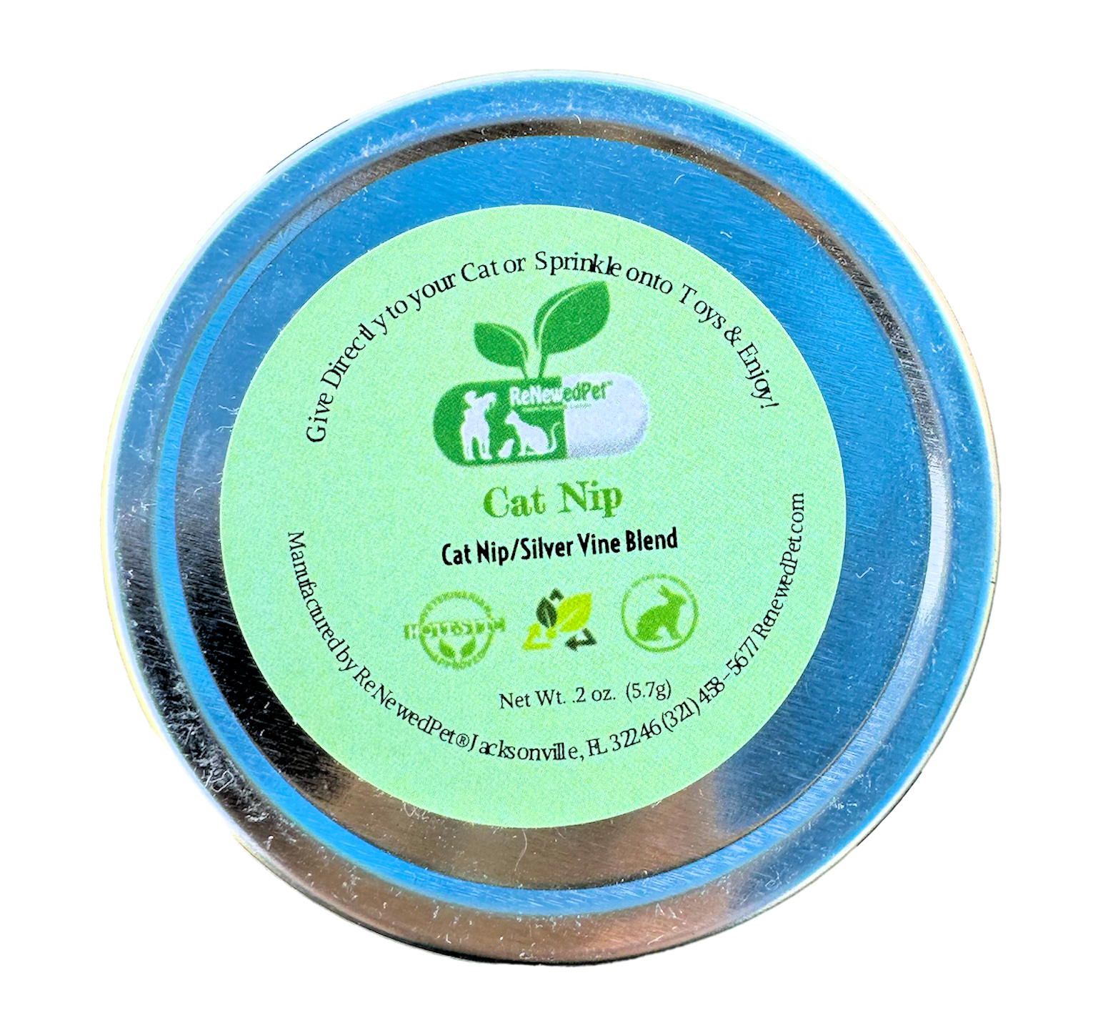 ORGANIC CATNIP / SILVER VINE MIX