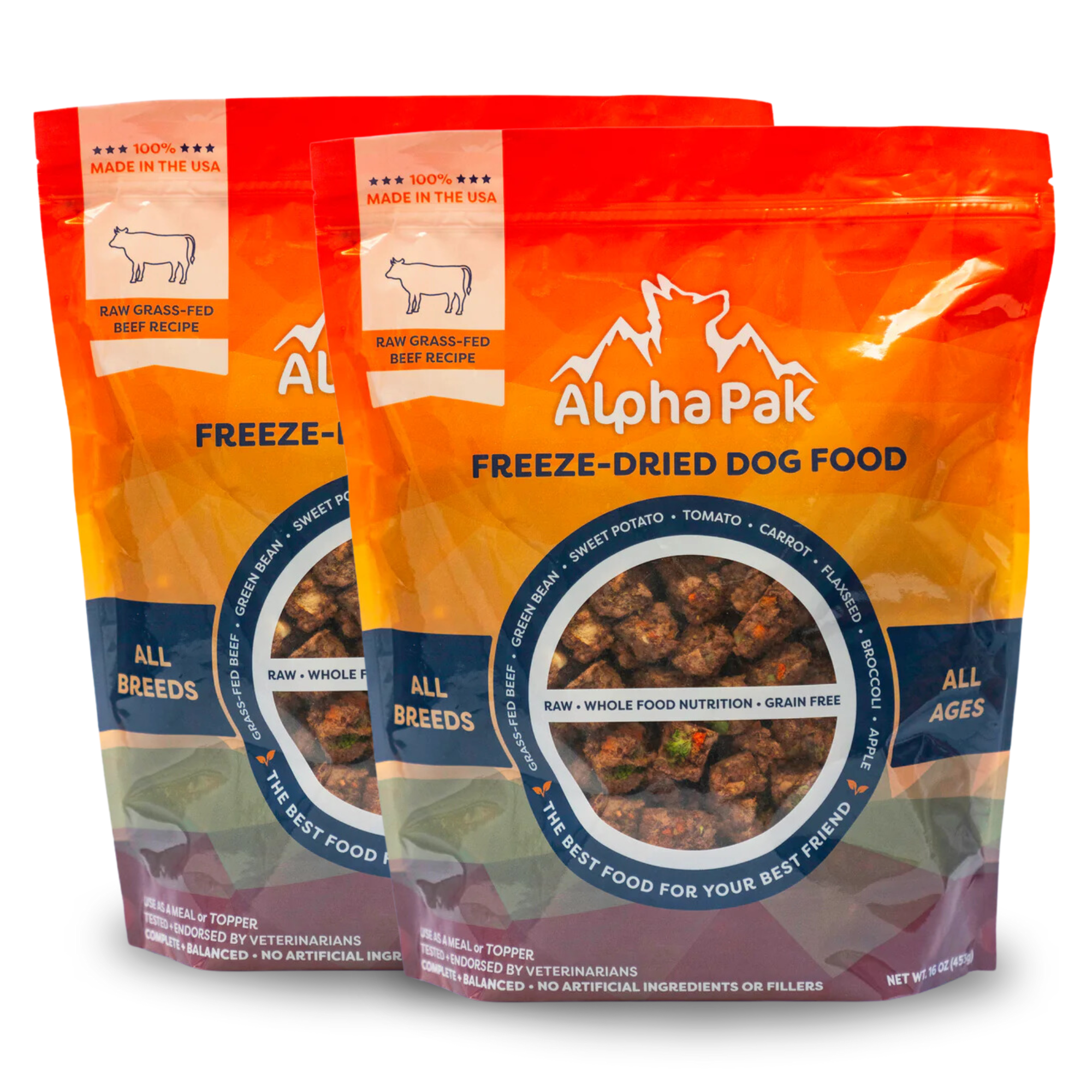 Freeze-Dried Raw Beef — Formulated for Dog Longevity