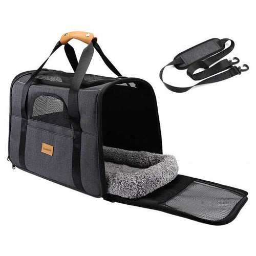 Cat/ Small dog Carrier, Foldable Portable Bag