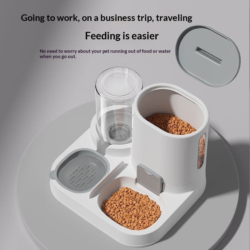 Automatic Cordless Pet Feeder with Anti-Tip Design
