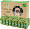 540 Count - Poop Bags Extra Thick, Leak Proof, Waste Bag Rolls.