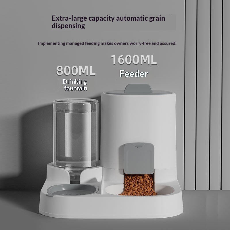 Automatic Cordless Pet Feeder with Anti-Tip Design
