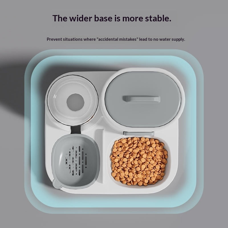 Automatic Cordless Pet Feeder with Anti-Tip Design