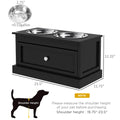 Dog Bowls With Storage Drawer