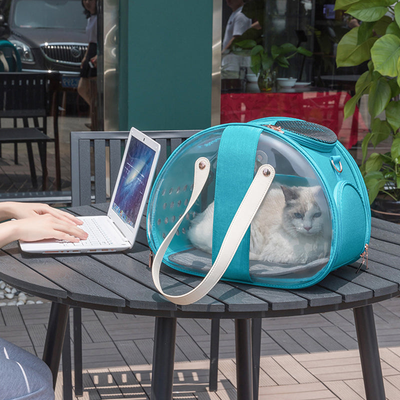 Transparent Pet Travel Backpack
Give your pet a front-row seat to the world.