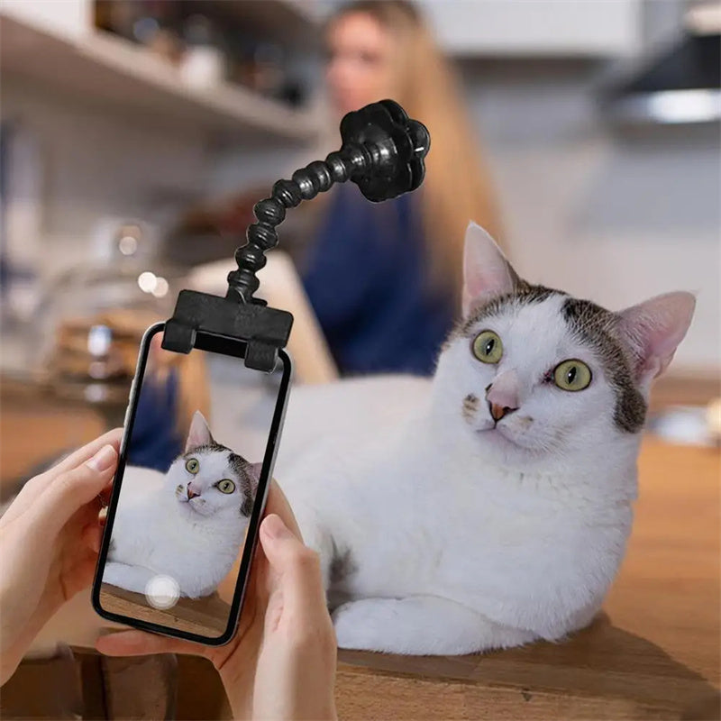 Pet Selfie Clip & Camera Lens Toy for Cats & Dogs