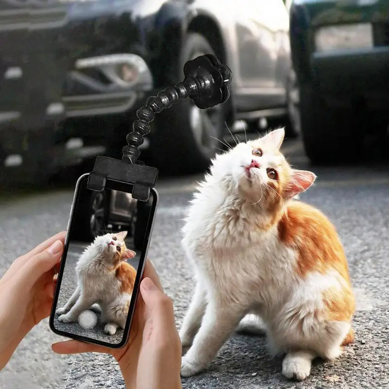 Pet Selfie Clip & Camera Lens Toy for Cats & Dogs