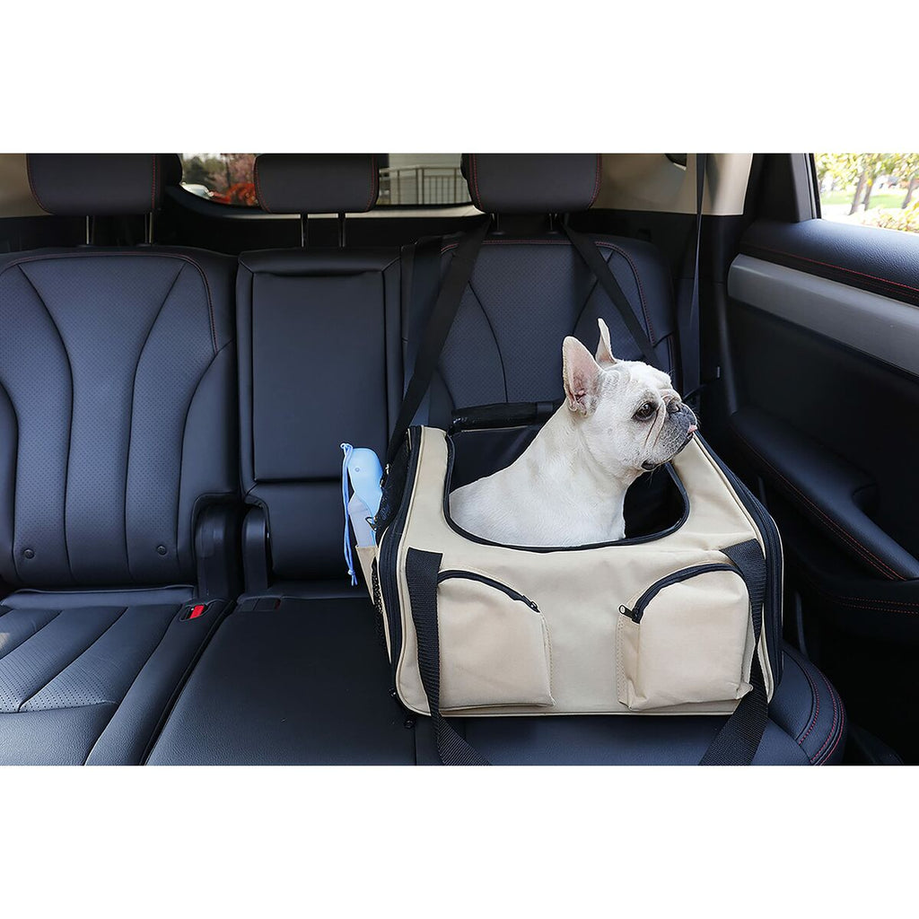 Pet Handbag, Beige
