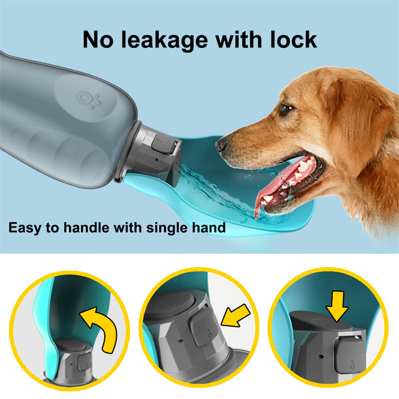 Portable High Capacity, Leak Proof, Foldable Drinking Bowl.