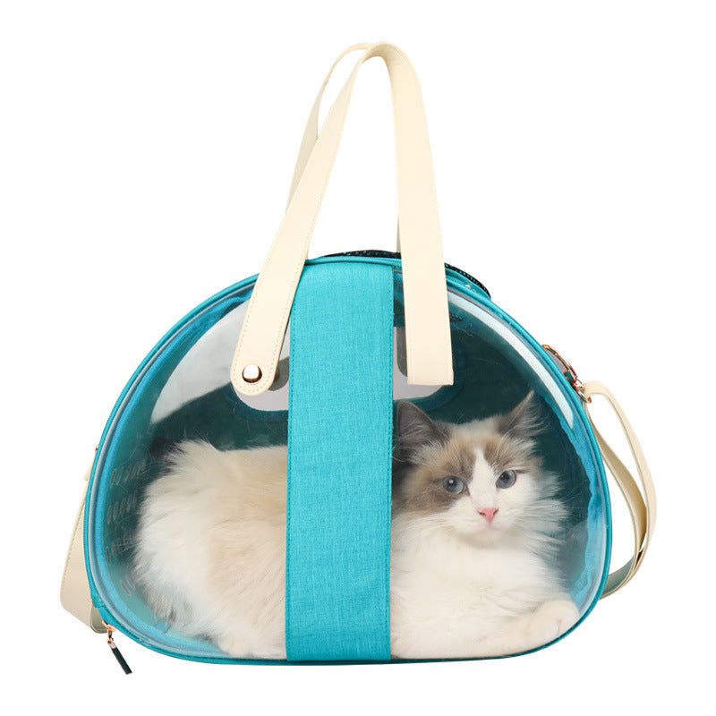 Transparent Pet Travel Backpack
Give your pet a front-row seat to the world.
