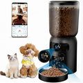Automatic Pet Feeder Smart Camera 5L WiFi App Control Dual Power