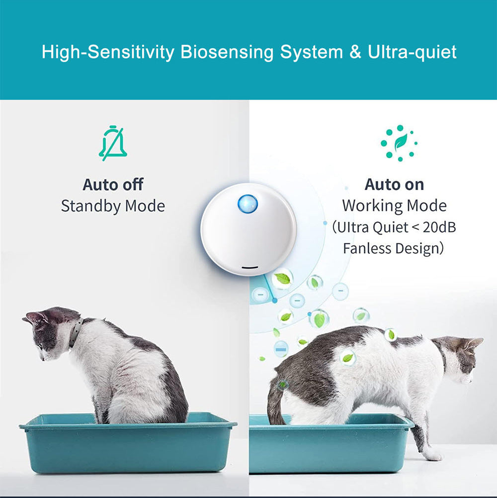 Intelligent deodorizer cat litter box