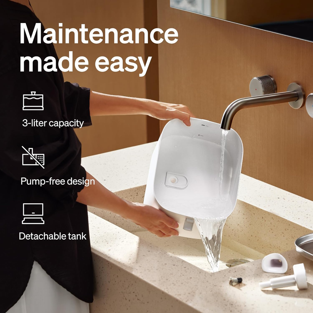 Stainless Steel, Smart App, 3L Automatic Fountain