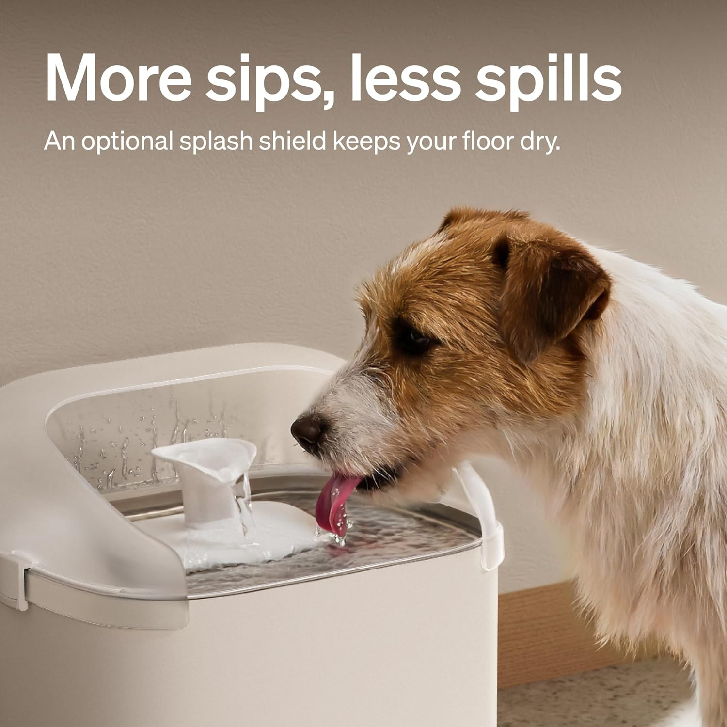 Stainless Steel, Smart App, 3L Automatic Fountain