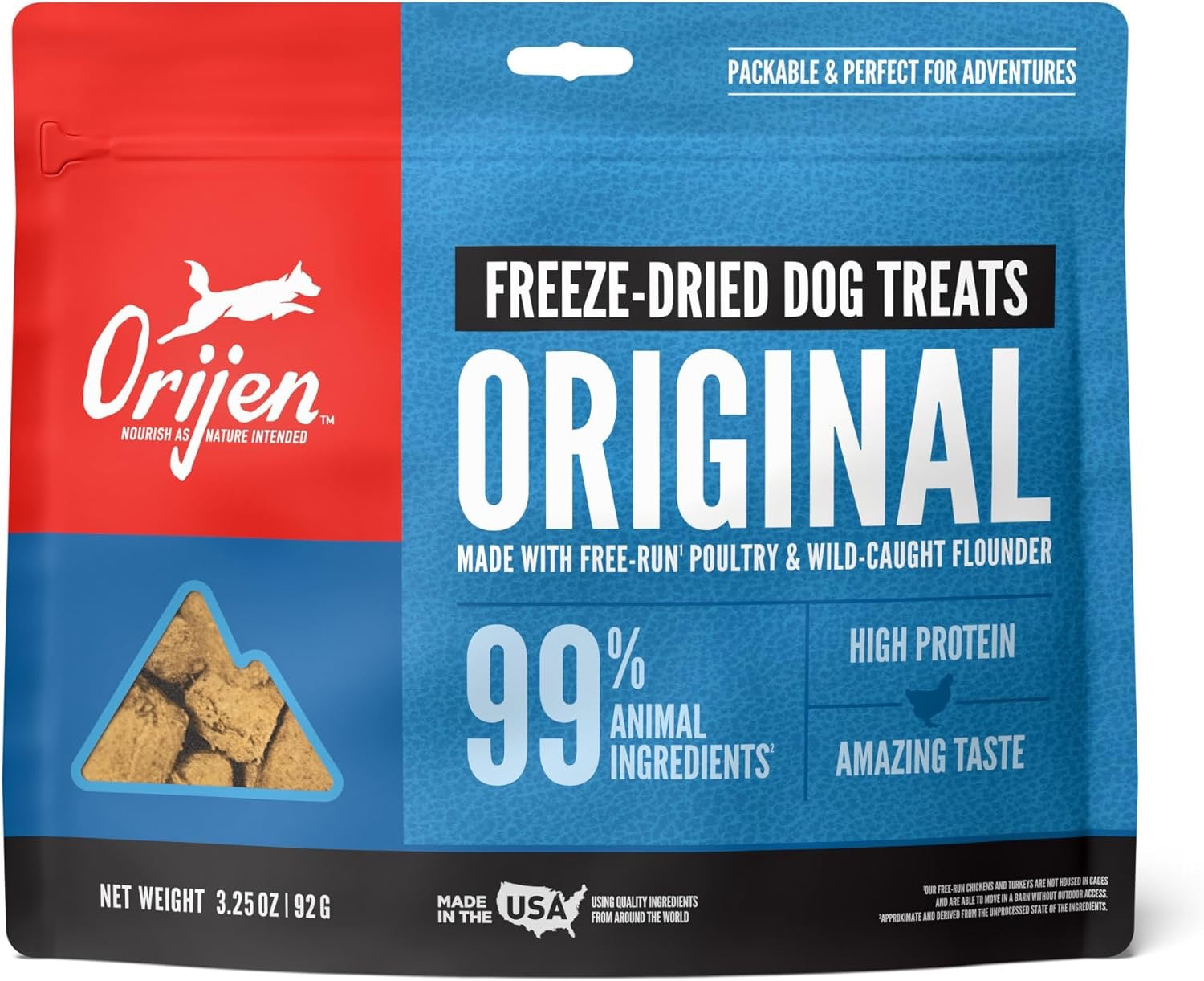 Orijen Original Freeze Dried Dog Treats (3.25oz)