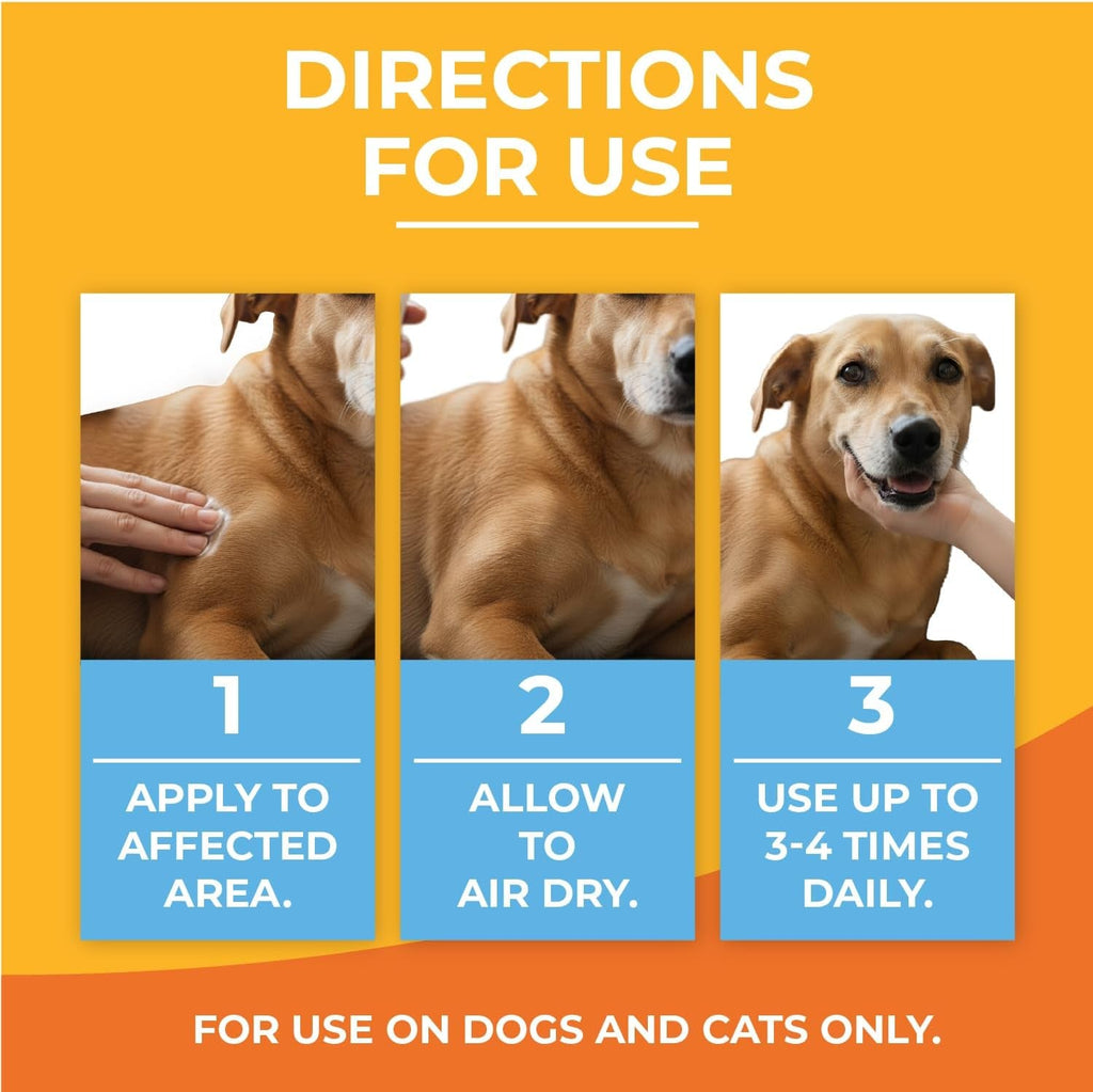 Pet Anti-Itch Hydrocortisone Cream Care Lotion