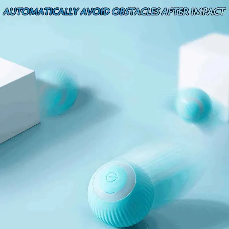 Smart Cat Ball: Auto-Rolling for Active Play
