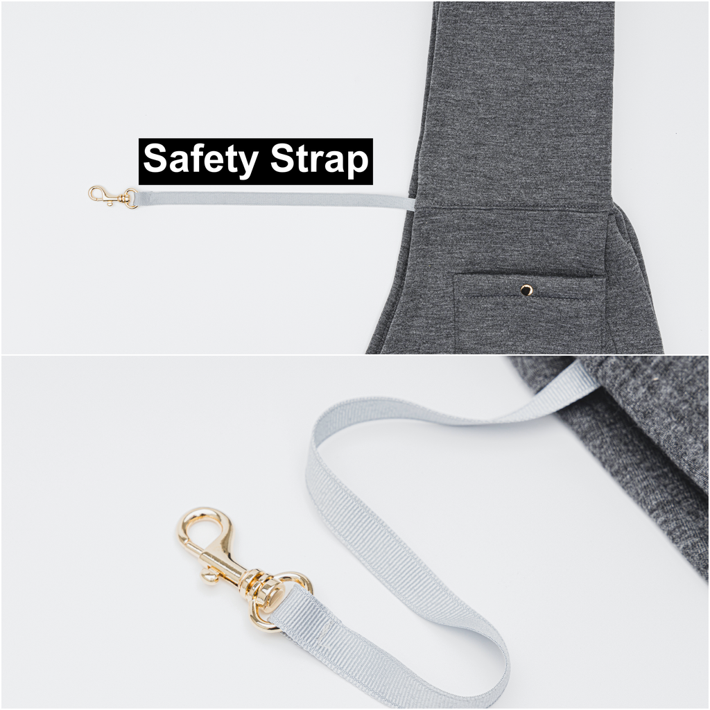 Neoprene Pet Sling Carrier - Stylish Travel for Small Pets