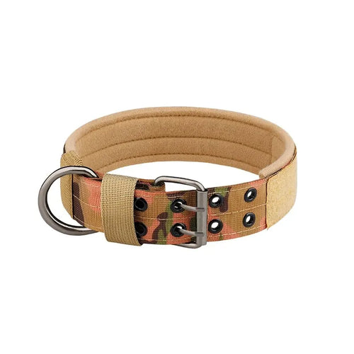 Medium To Large Nylon Tactical Pet Dog Collar