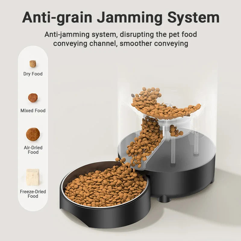 ROJECO 2L Automatic Pet Feeder | Smart WiFi Cat & Dog Food Dispenser