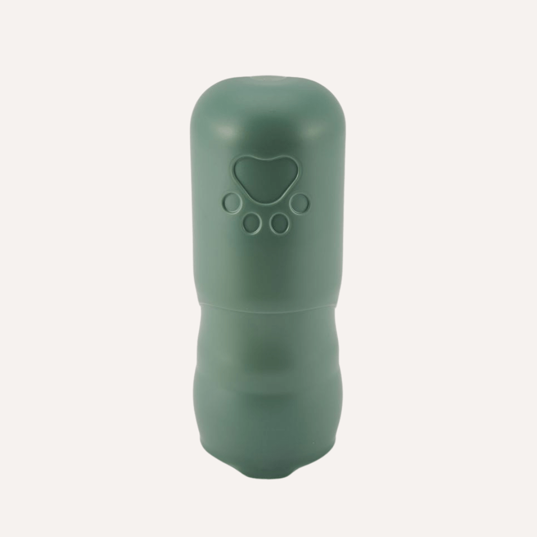Tilley + Me Travel Dog Water Bottle W/Treat Holder – Leakproof & BPA-Free 350mL