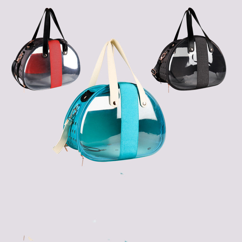 Transparent Pet Travel Backpack
Give your pet a front-row seat to the world.