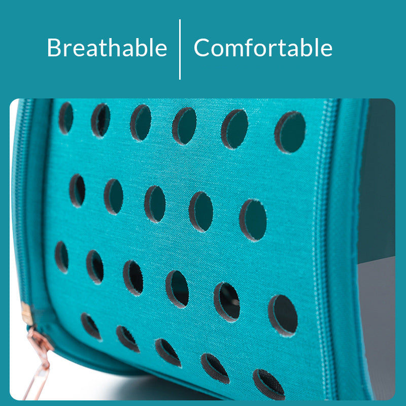 Transparent Pet Travel Backpack
Give your pet a front-row seat to the world.