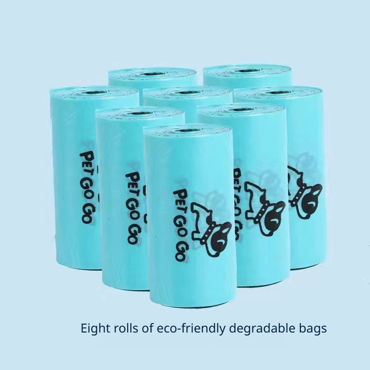 Portable Lightweight Dog Pooper Scooper With Built-in Poop Bag Dispenser.