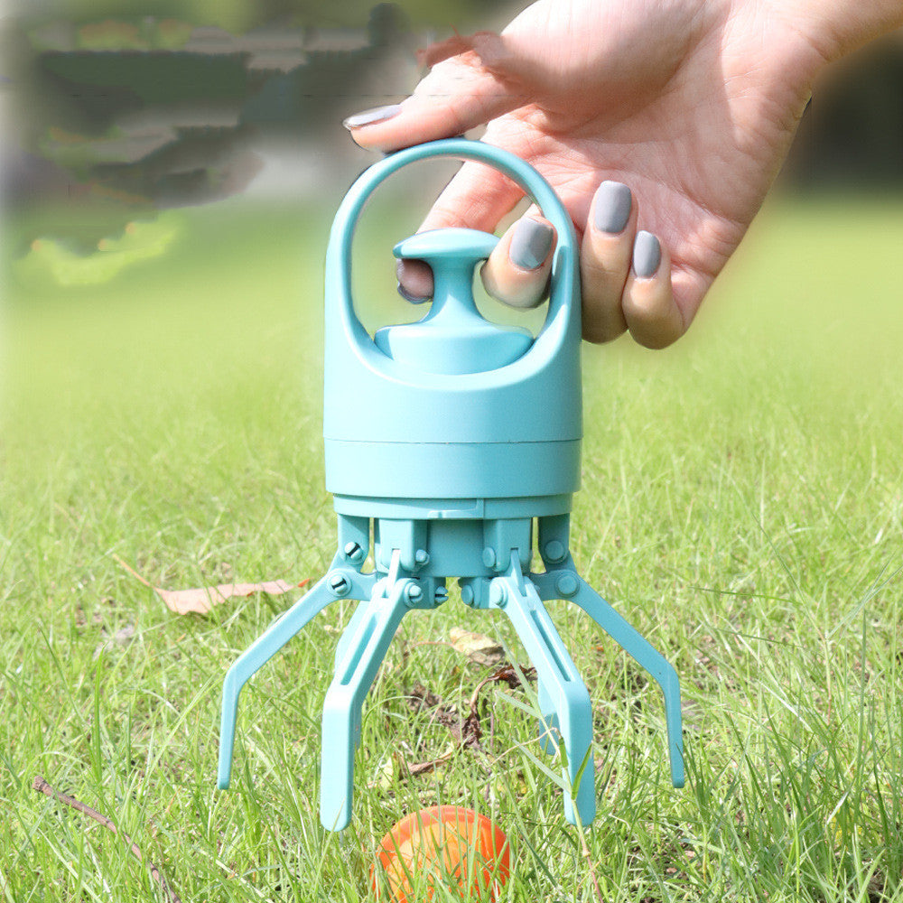 Portable Lightweight Dog Pooper Scooper With Built-in Poop Bag Dispenser.