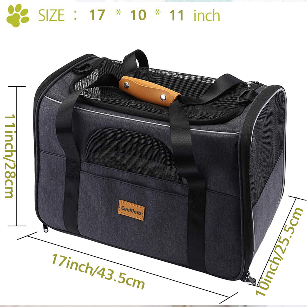 Cat/ Small dog Carrier, Foldable Portable Bag