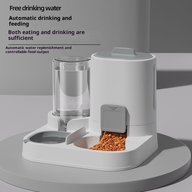 Automatic Cordless Pet Feeder with Anti-Tip Design