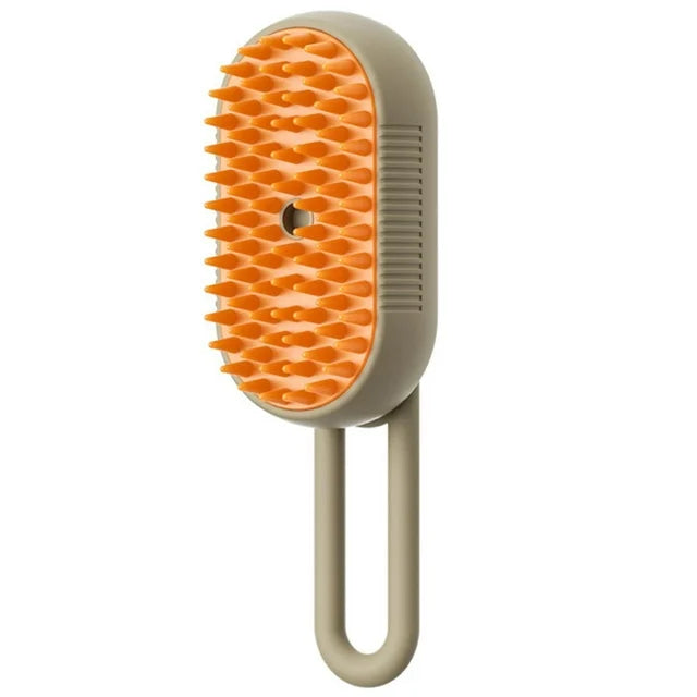 Electric Cat Steam Brush 3 In 1 Spray Pet Grooming
