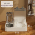 Automatic Cat Food Feeder And Water Dispenser Combo Bowl For Cats
