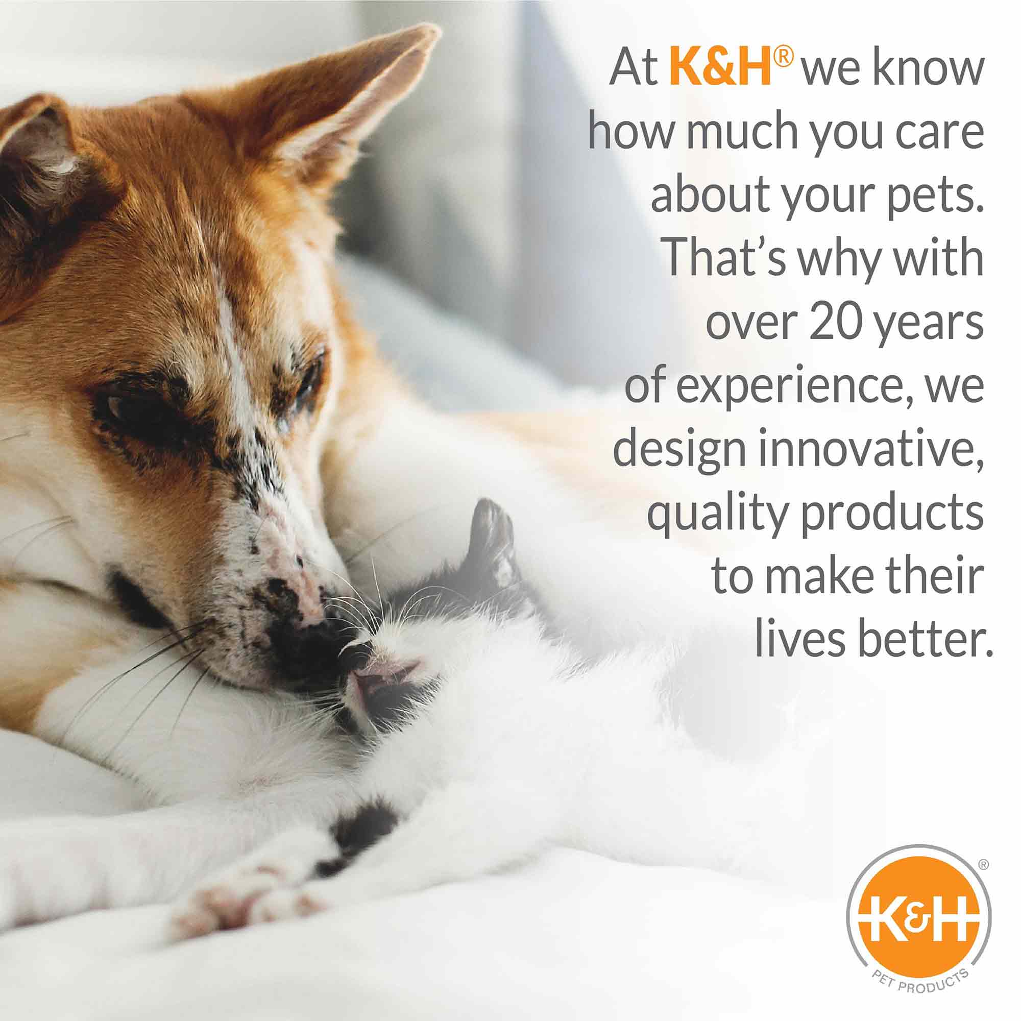 K&H Pet Products Original Bolster Pet Cot.