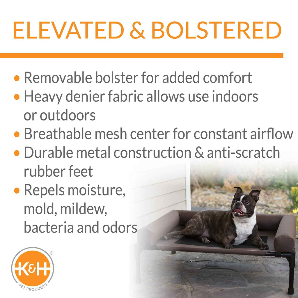 K&H Pet Products Original Bolster Pet Cot.