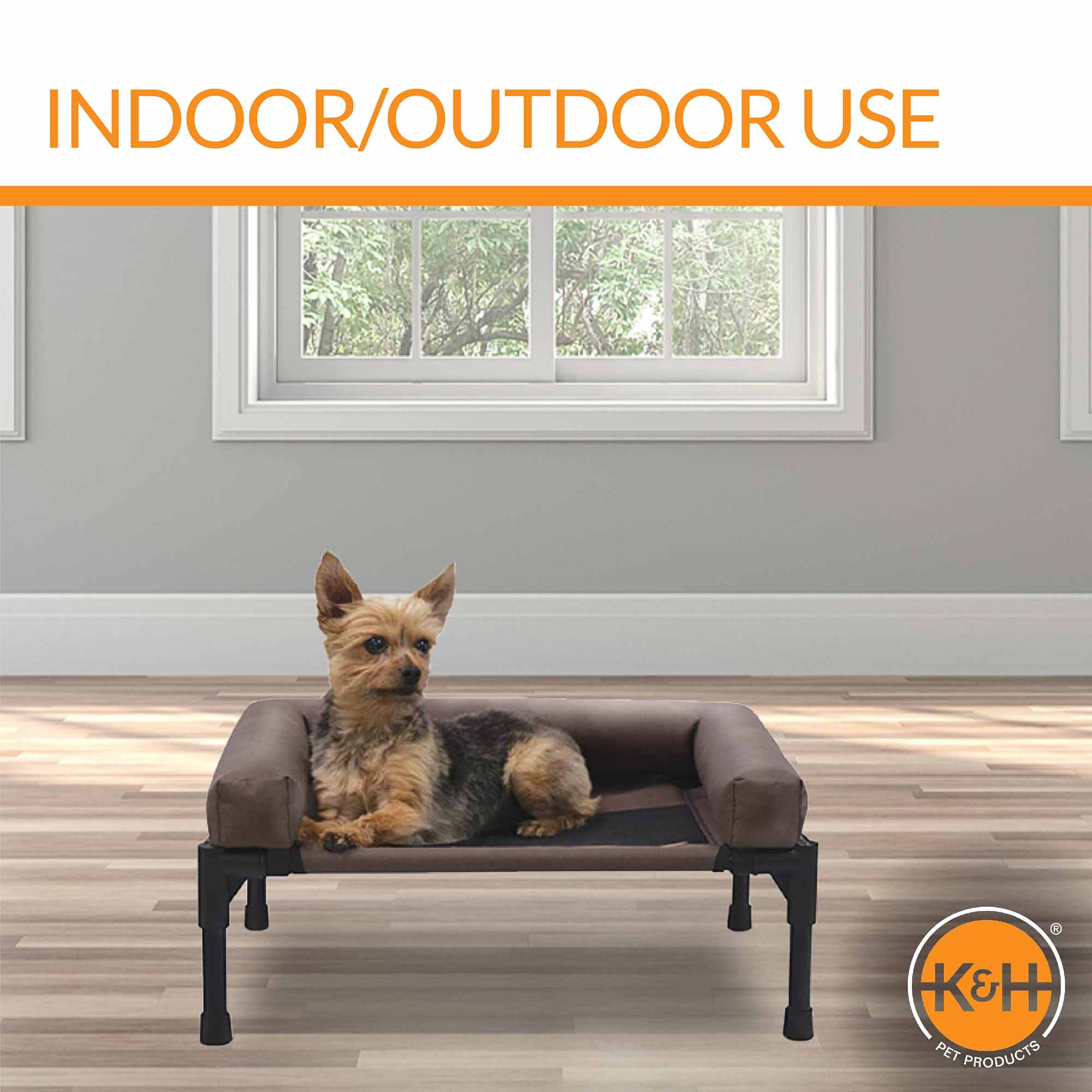 K&H Pet Products Original Bolster Pet Cot.