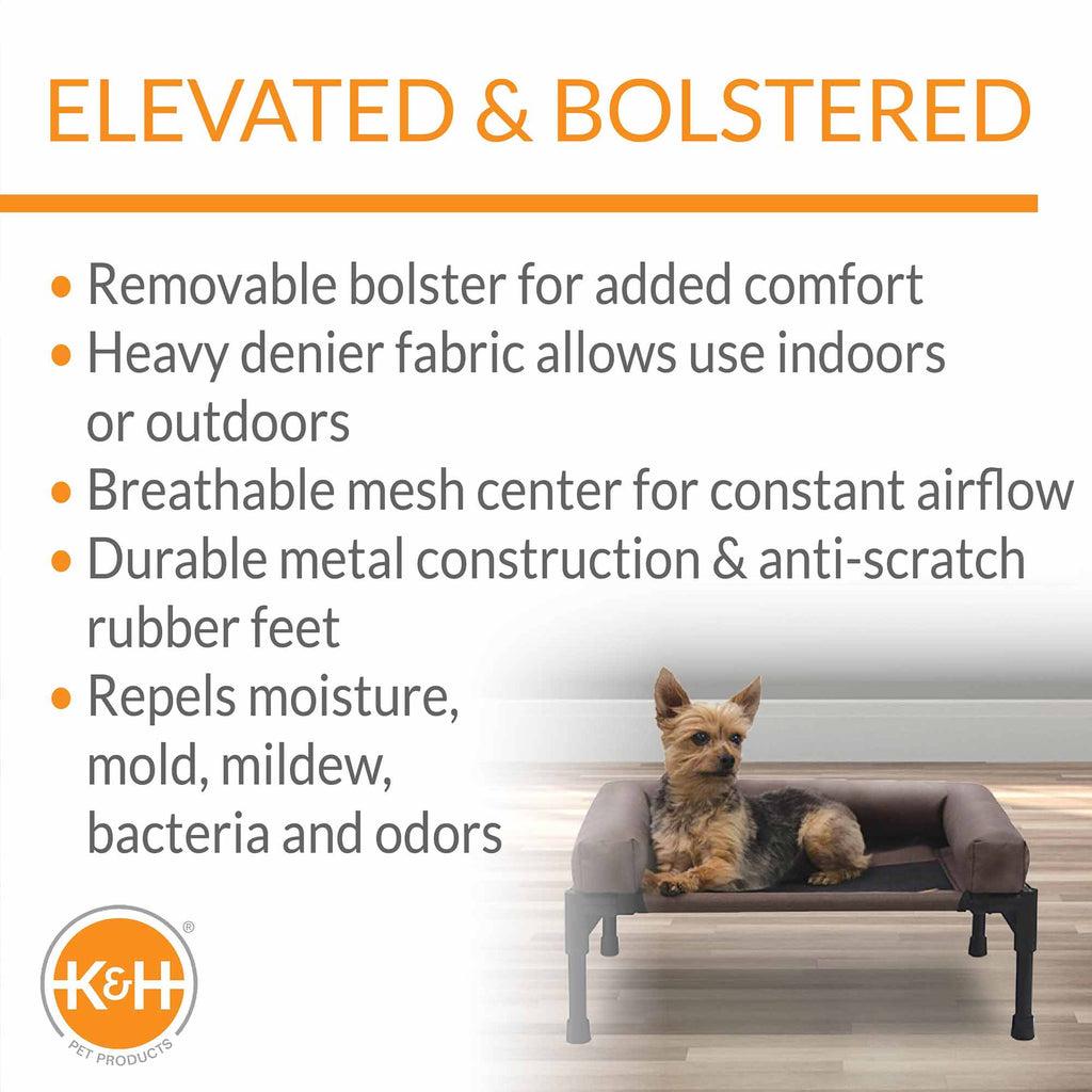 K&H Pet Products Original Bolster Pet Cot.