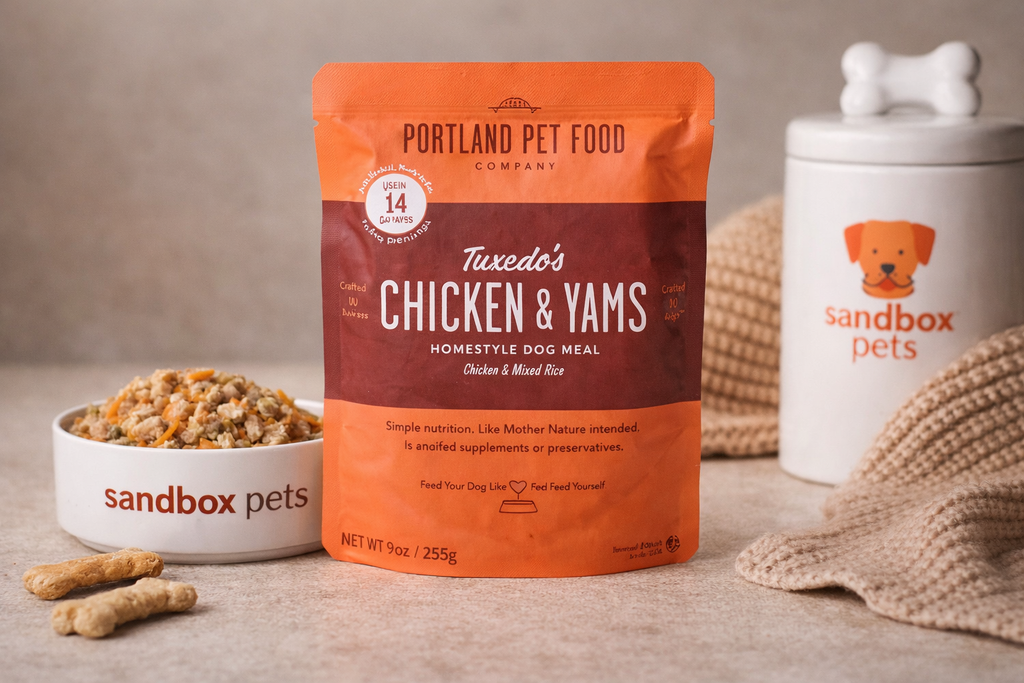 Portland Pet Food Company Tuxedo's Chicken & Yams Homestyle Meal