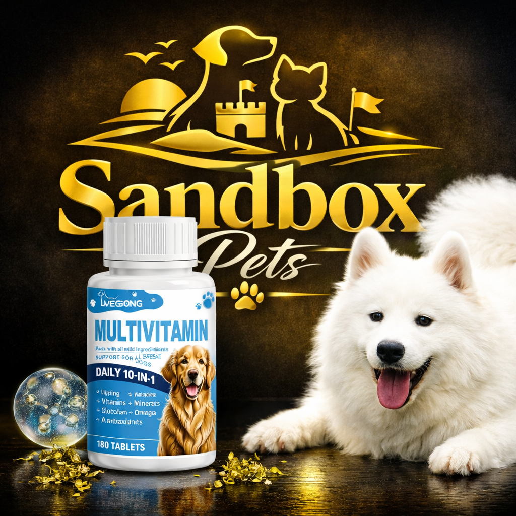 Multivitamin Tablets For Dogs, Cats, Dogs And Pets Absorb Nutritional Health Supplements